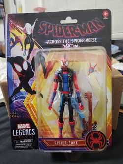 Spider-Punk Marvel Legends Across The Spiderverse Miles Morales Spider-Man