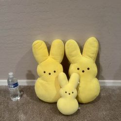 Peeps Yellow Plush Set Of 3 