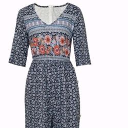 Floral pattern ladies jumper-new