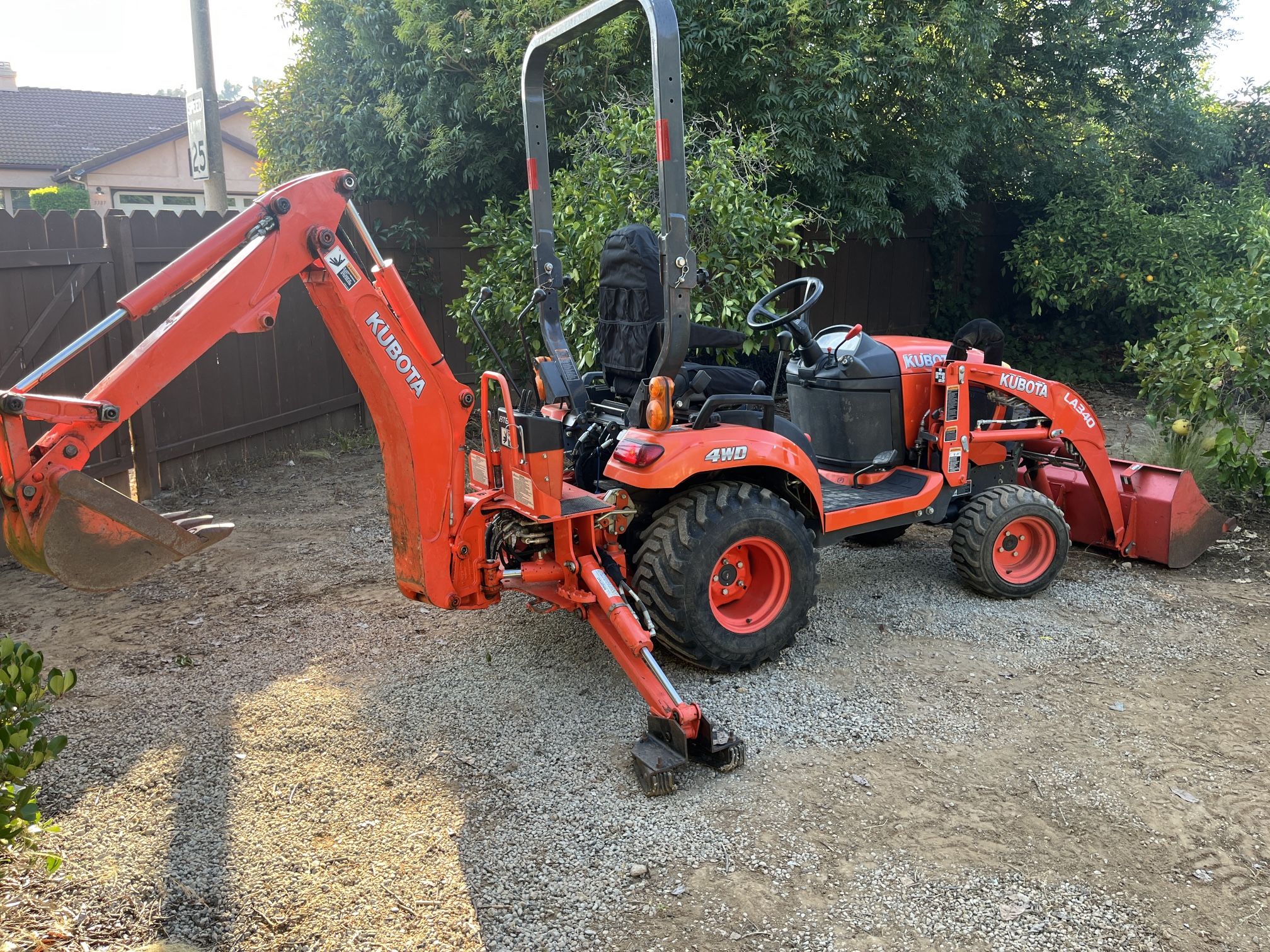 Kubota BX23S Backhoe