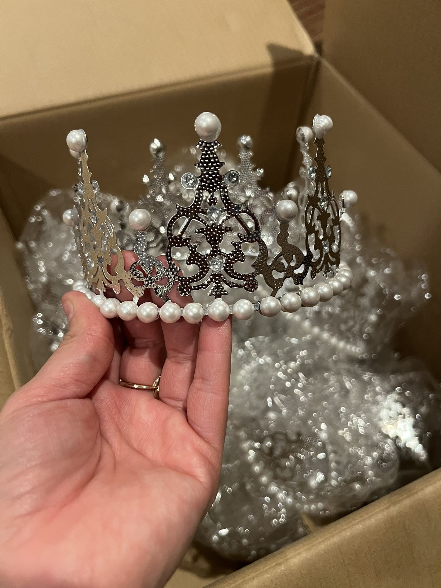 Large Plastic Crowns