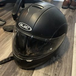 HJC Motorcycle Helmet With Sun Visor 