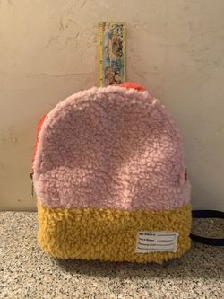 Fuzzy backpack set