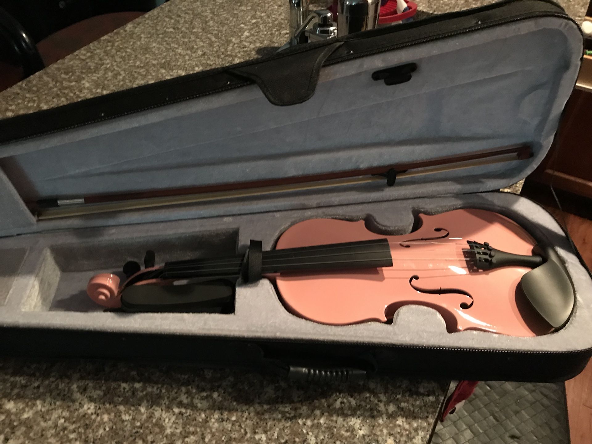 NEW pink violin