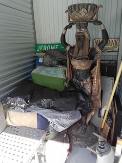 Large Egyptian Goddess Decorative Statue