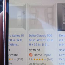 DELTA CLASSIC 50O BATHROOM WALL ST