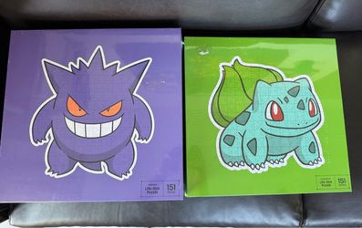 Pokémon Life-Size Puzzles Gengar & Bulbasaur 151 Pieces