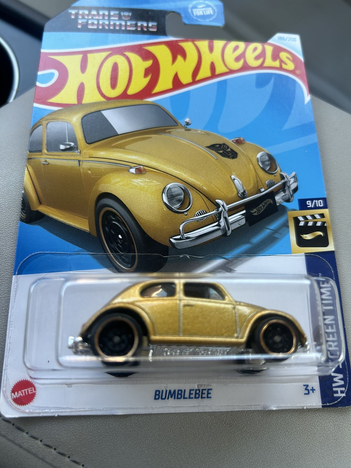 2024 Hot Wheels Transformers Bumblebee Gold HW Screen Time 9/10 186/250