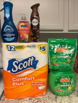 Household Cleaning & Laundry Supply Bundle