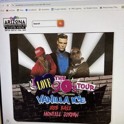 Vanilla ice Fair Concert Tickets, Includes Admission 