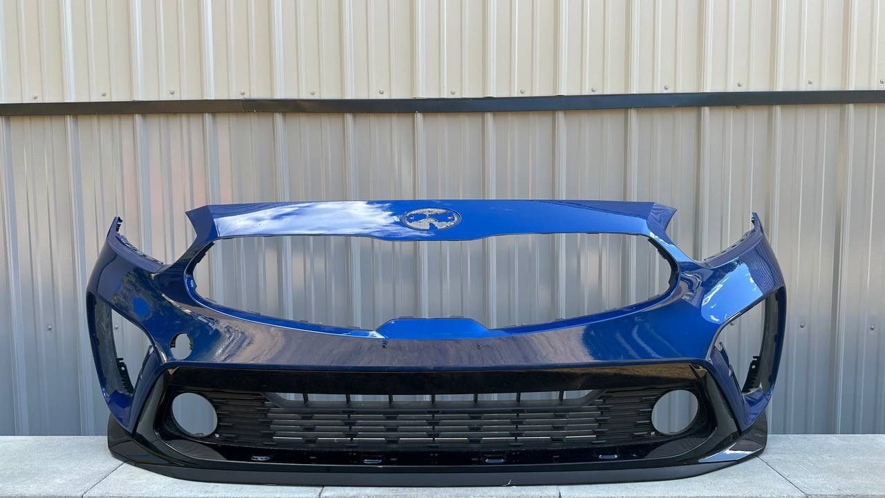 BLUE OEM 2019 2020 2021 KIA FORTE FRONT BUMPER ORIGINAL + LOWER GRILLE