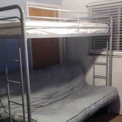 Metal Framed Bunkbed
