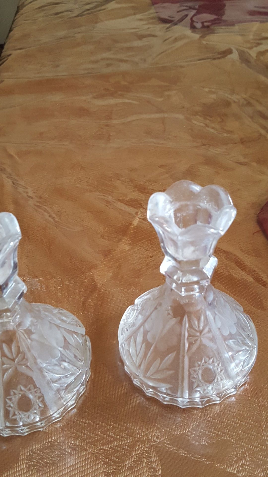 Two candle holder 6dollars for both