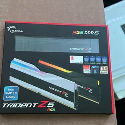 G.Skill Trident Z5 RGB 32GB (2×16GB) DDR5-6000 — BRAND NEW SEALED