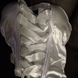 White Halloween  Corset