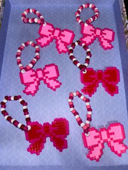 BOW PERLER KANDI BRACELET FESTIVAL RAVES