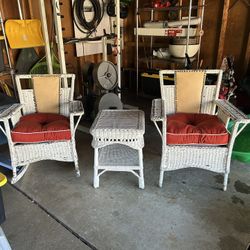 1920's Wicker Furniture 2chairs