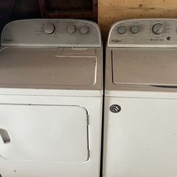 Whirlpool Electric Dryer Washer 