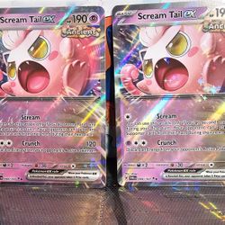 Scream Tail EX X2 Bundle (Pokemon Tcg)