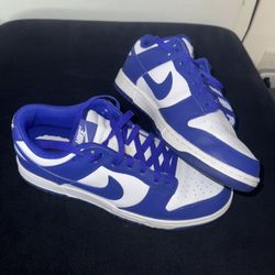 Nike Dunks Blue & White Size 10