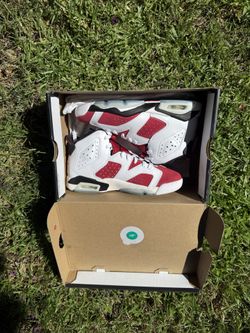 RETRO CARMINE 6s SIZE 4.5Y