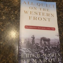 All Quiet on the Western Front by Erich Maria Remarque paperback