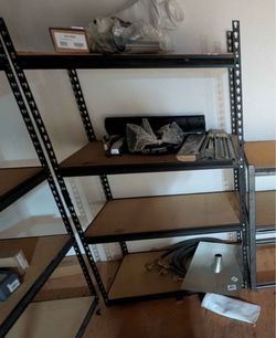 Edsal Boltless Shelving 36 in x 18 in x 60 in Overall Ht, 4-Tier Shelves Model UR-364