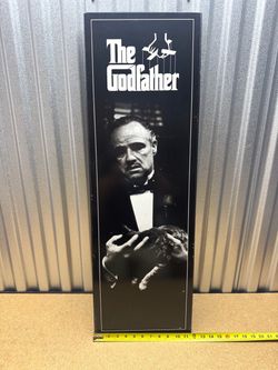 The Godfather Movie Poster Metal Sign