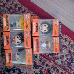 Funko Pop keychain lot dragon ball 