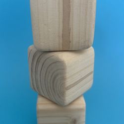 Handmade Wood Kids Blocks