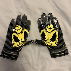 Oregon ducks football gloves hot sale