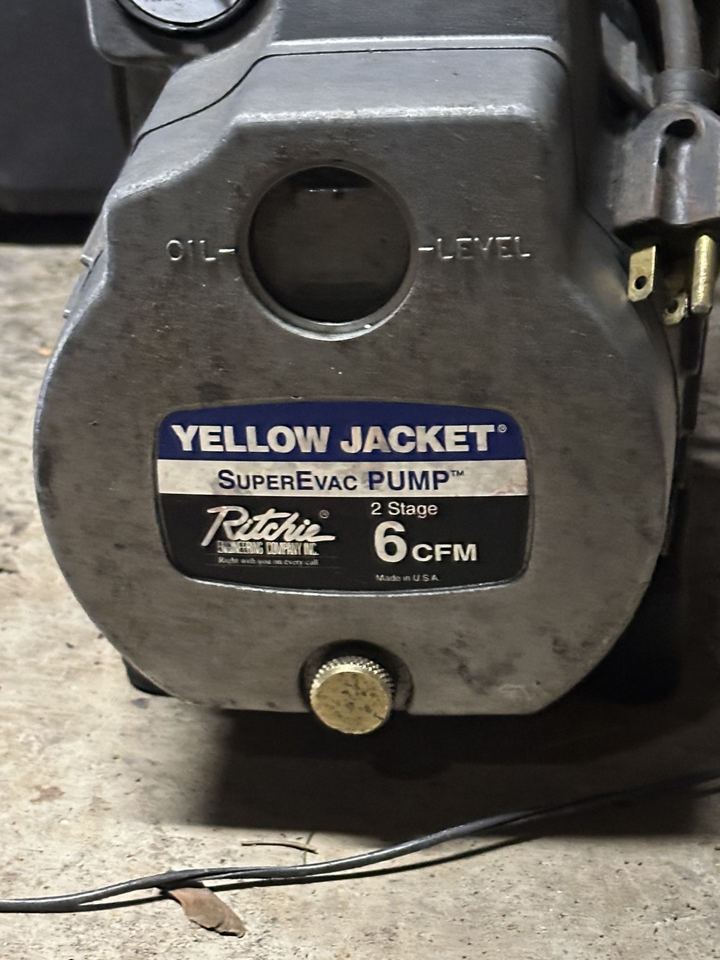Ritchie Yellow Jacket SuperEvac Pump 2stage 6cmf