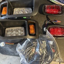 Set Of Golf Cart Lights 