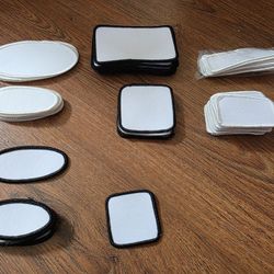 50 Assorted Sublimation Badges