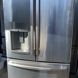 🔥 GE Stainless Steel French Door Refrigerator – $450🔥