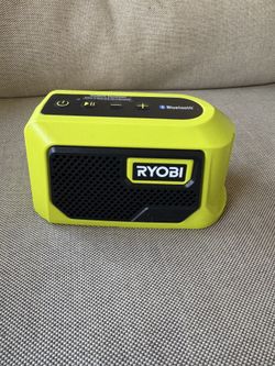Ryobi Bluetooth speaker