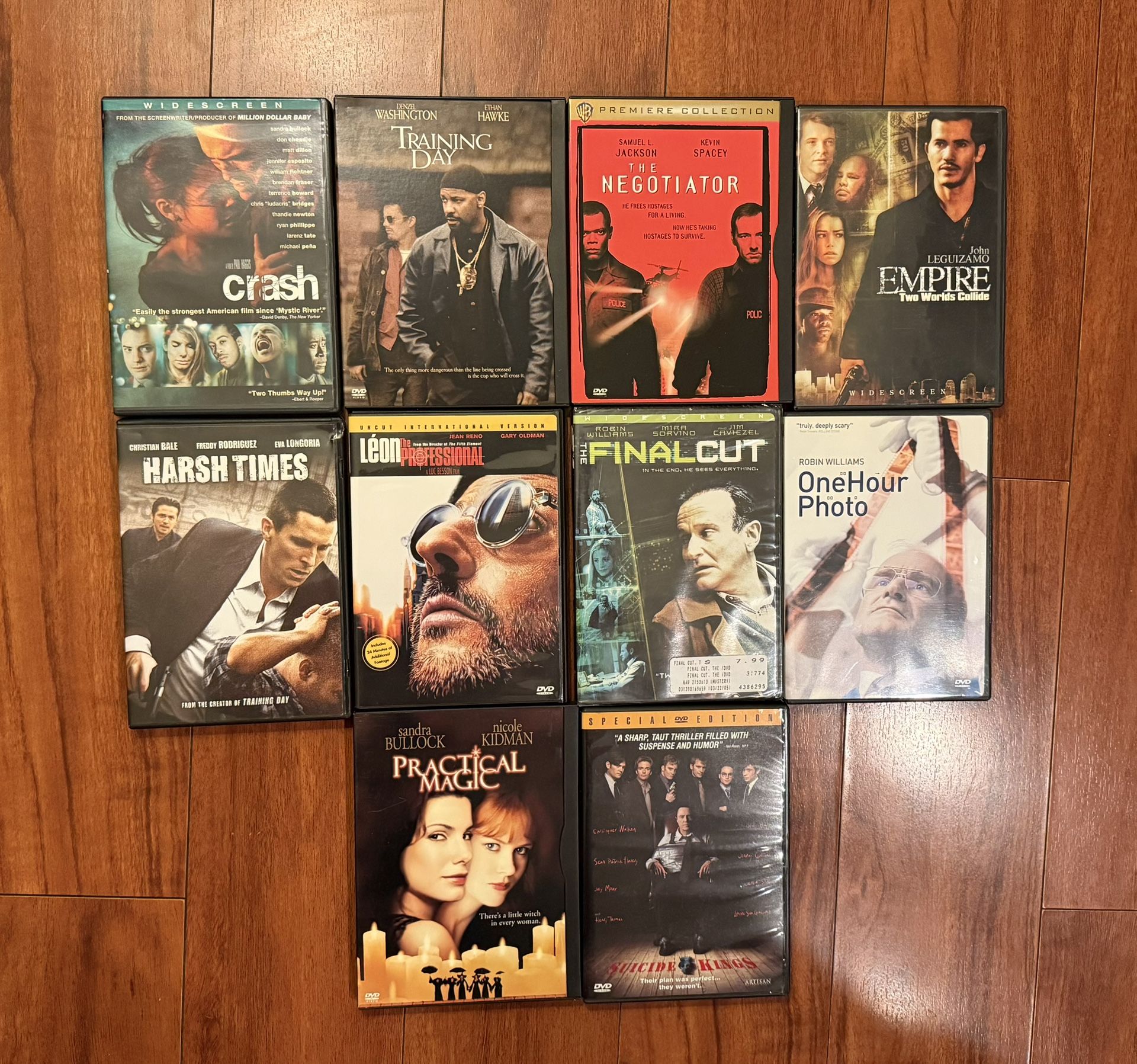 Action / Drama DVD Lot of 10 Movies collection 1