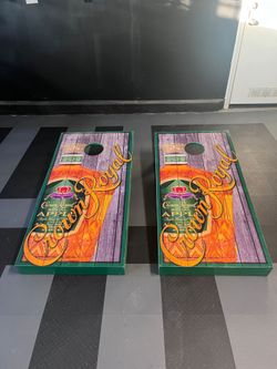 Custom cornhole boards