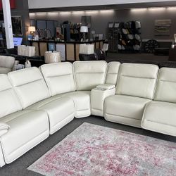 OM• $38 Initial • Brand New Living Room Power Reclining Sectional 