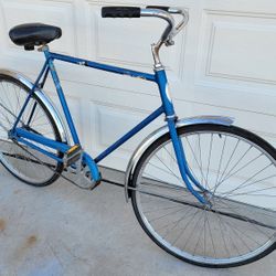June 1977 Vintage Blue Schwinn Road Bike 26" Bicycle