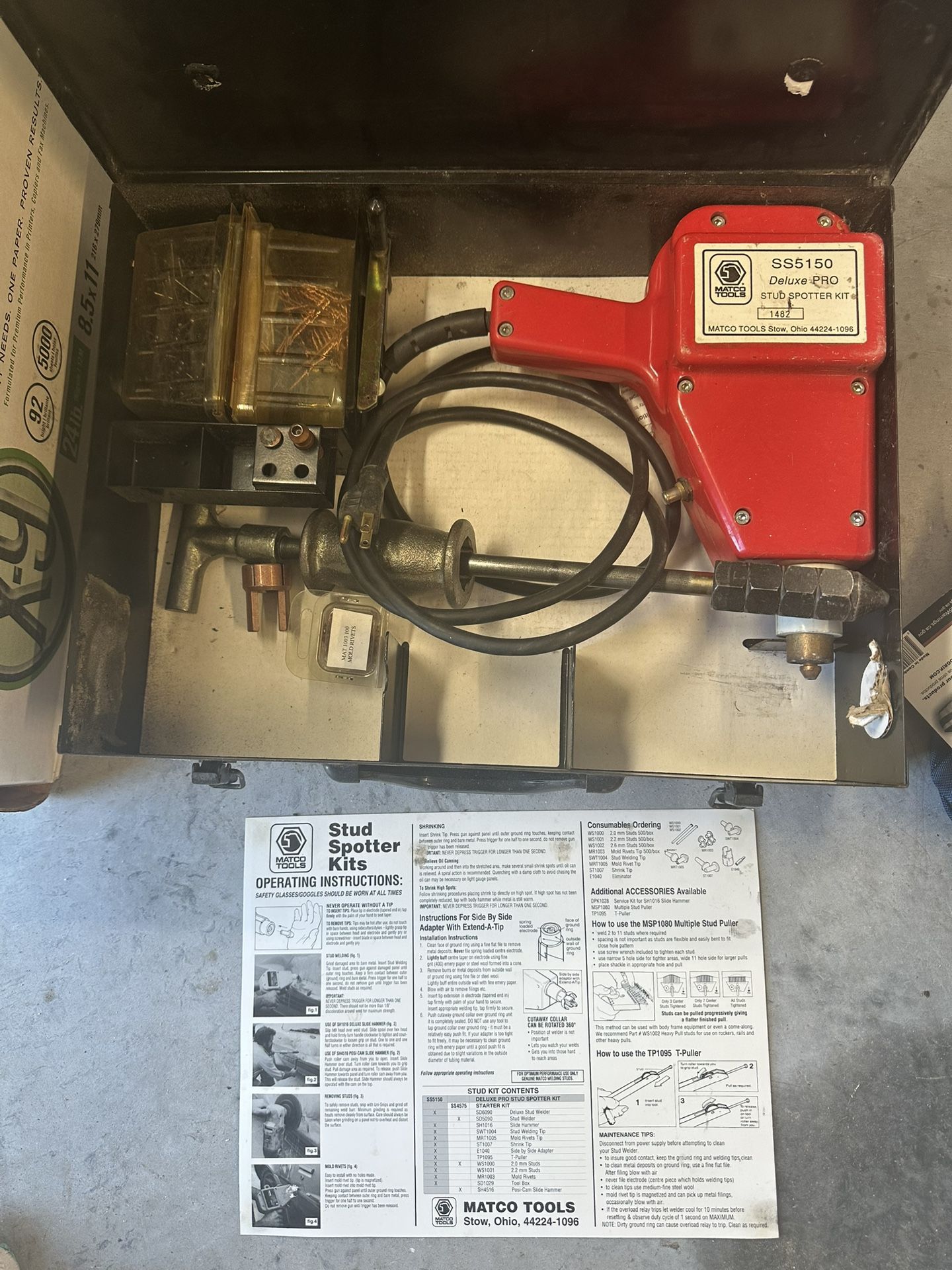Matco Tools Stud Spotter Kit