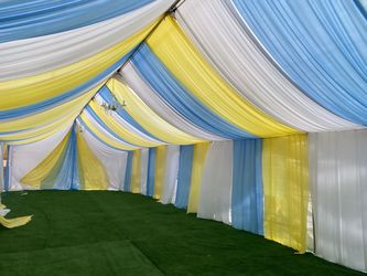 Tent draping