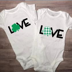 St Patrick's Day Baby Onesie