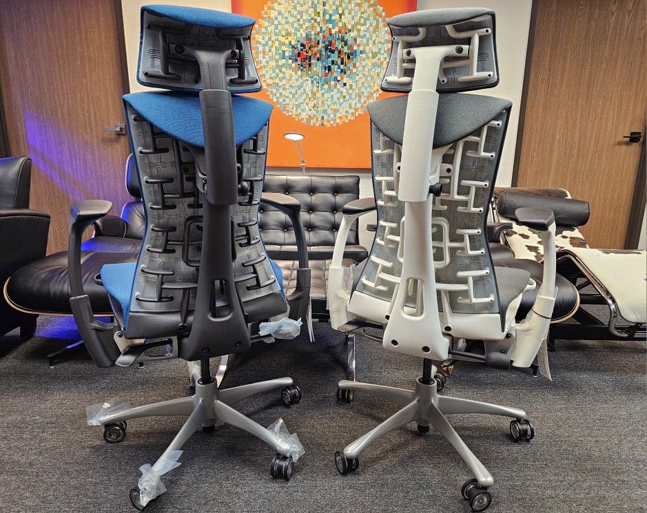 🔥BRAND NEW 2024🔥40% OFF🔥 HERMAN MILLER LOGITECH X GAMING EMBODY CHAIRS🔥USED EMBODY STARTING @ $899🔥PICK-UP🔥DELIVERY🔥SHIP🔥
