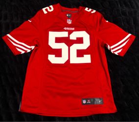 San Francisco 49ers Patrick Willis Jersey Nike 52 Limited Stitched HOF Men’s Small Forty Niners Rare