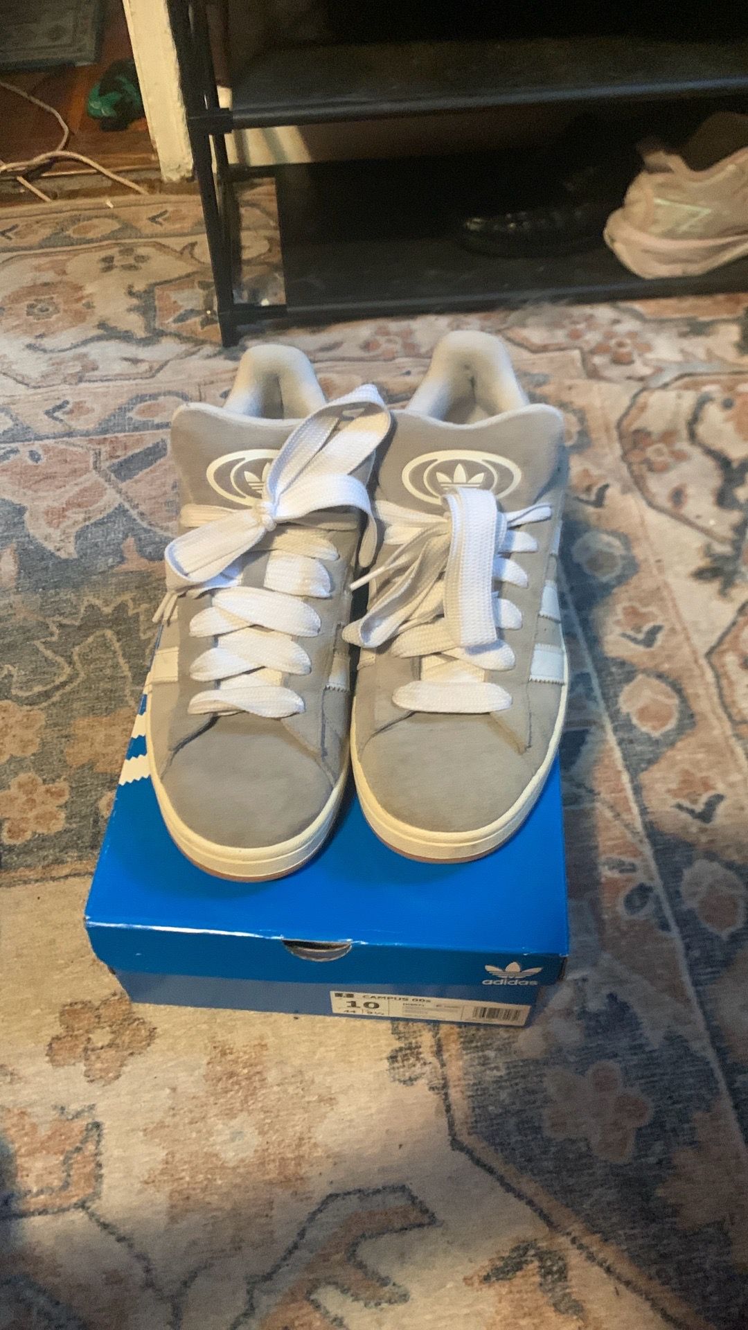 Grey Adidas campus 00s
