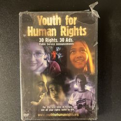 Youth for Human Rights: 30 Rights 30 Ads -Public Service Announcements (DVD) New