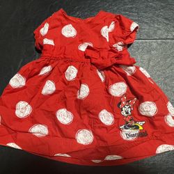 Disneyland Minnie Mouse 3 Months Dress