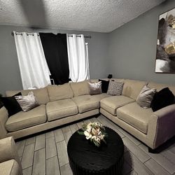 Large L Couch And Couch Chair