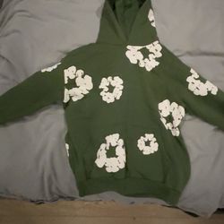Denim Tears Green Hoodie